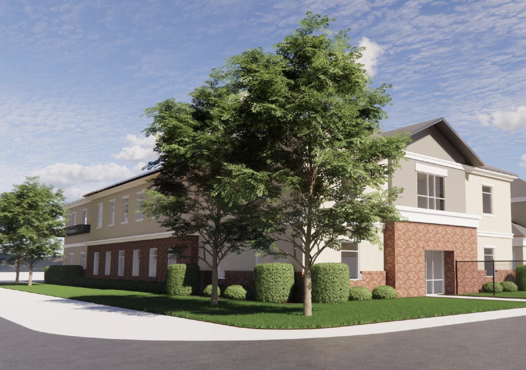 Rendering of Monticello Academy West Point Expansion